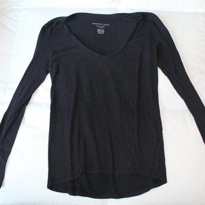 Long Sleeve V Neck Super Soft Shirt